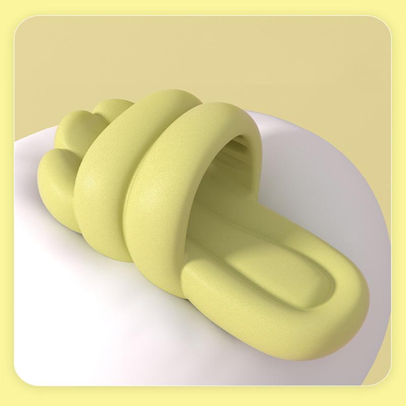 Soft Home Slipper Bathroom Non-slip Shoes Couple Indoor Casual Flips Cute Women House Fashion Flat Shoe Boyfriend Sandals