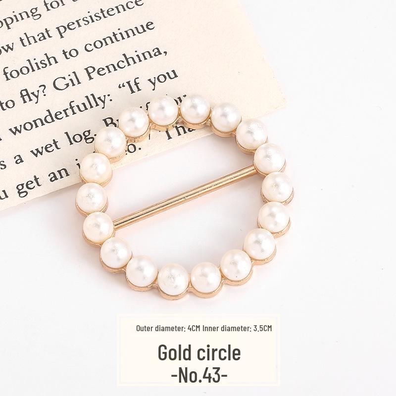 Модная шелковая пряжка для шарфа и аксессуар для завязывания талии для рубашек и футболок