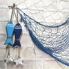 1PCS Marine Style DIY Home Decorative Wooden Small Fish Seahorse String Wall Hangings Starfish Dolphin Pendant Random Color