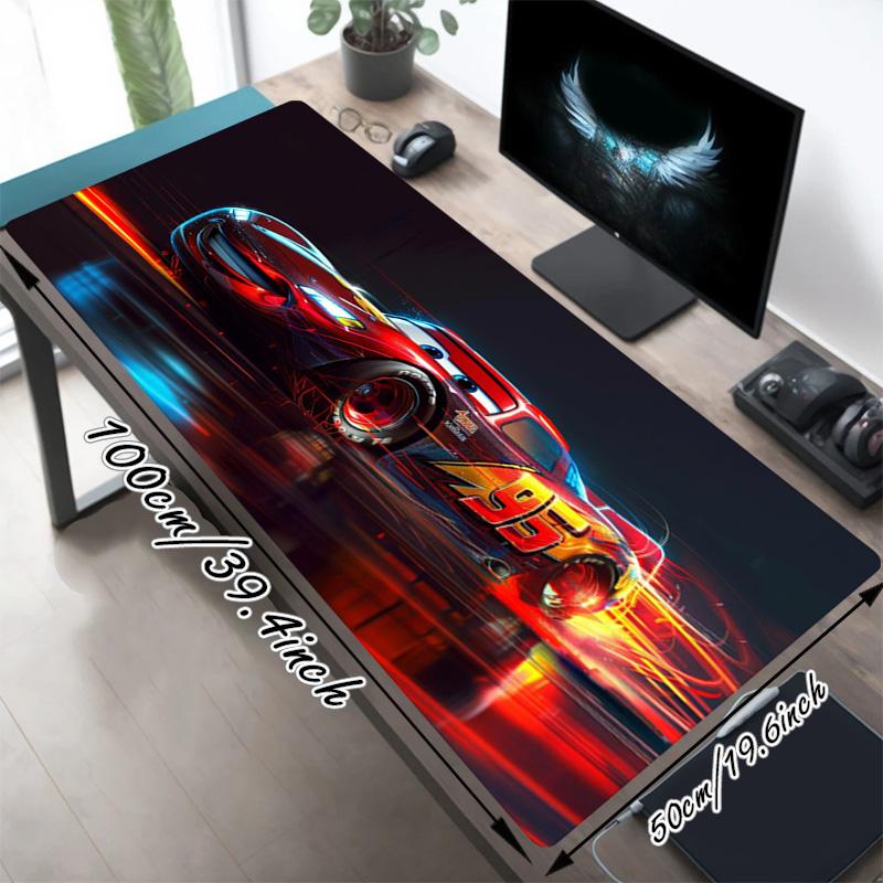 Mcqueen Xl Gaming Mouse Pad Nonslip Rubber Base Stitched Edge Waterproof Desk Mat For Pc Laptop Gamer Office Computer Accessories C929130