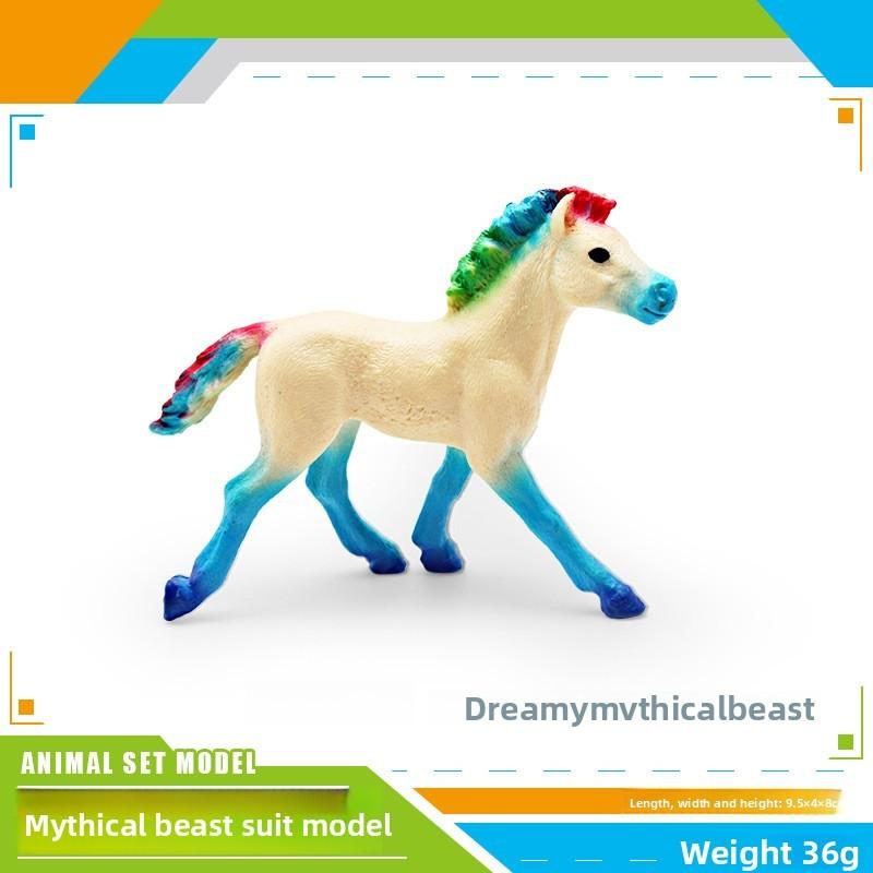 Dreamland Mythical Beast Unicorn Pvc Figurine For Kids Room Decor And Collectors