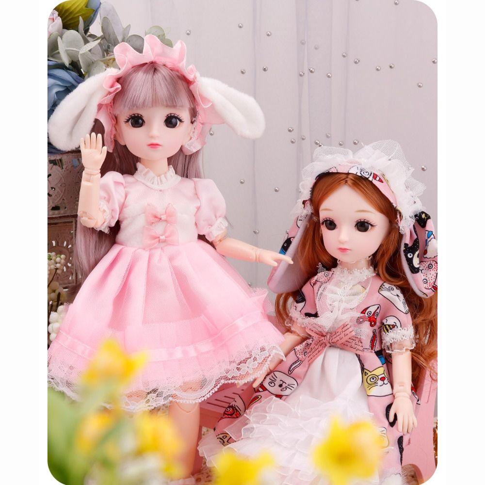 23 подвижных шарнирных куклы 30 см 23 подвижных шарнирных куклы с одеждой платьем DIY игрушечные куклы для девочек
