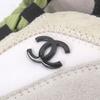 Отличные кроссовки CHANEL с низким вырезом 20K Знак COCO Бежевая замша мужские 39 G35617 Б/у
