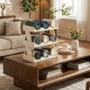 3 Layers Cup Storage Rack Plastic Water Bottle Holder Insulation Cup Holder  for Home