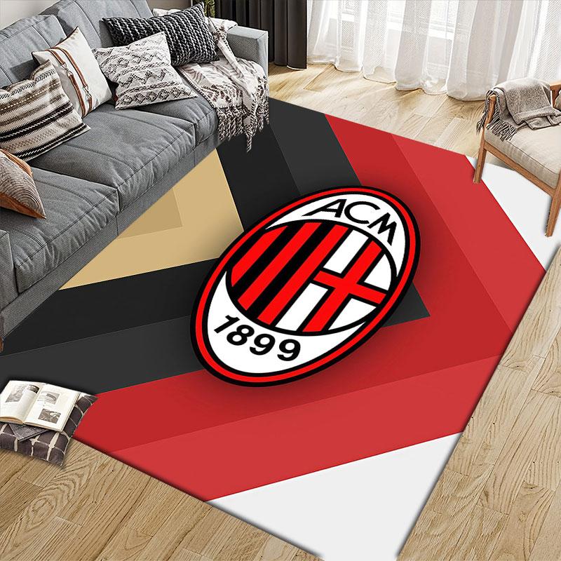 ACM Flannel Printed Carpet, Home Sofa Decoration for Living Room & Bedroom, Non‑Slip Play Flannel Floor Mat for Game Room