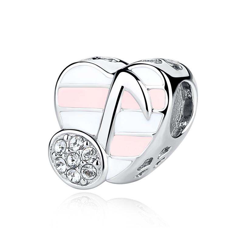 Шарм-бусины из серебра 925 пробы в виде нот и головки пианино, для браслетов, ожерелий, украшений для женщин, Оригинальный дизайн 'Любовь'