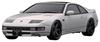 Ignition Model 1/18 Nissan Fairlady Z (Z32) 2by2 White Finished Product