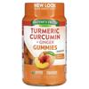 Turmeric Curcumin + Ginger, Natural Peach Flavor, 70 Veggie Gummies