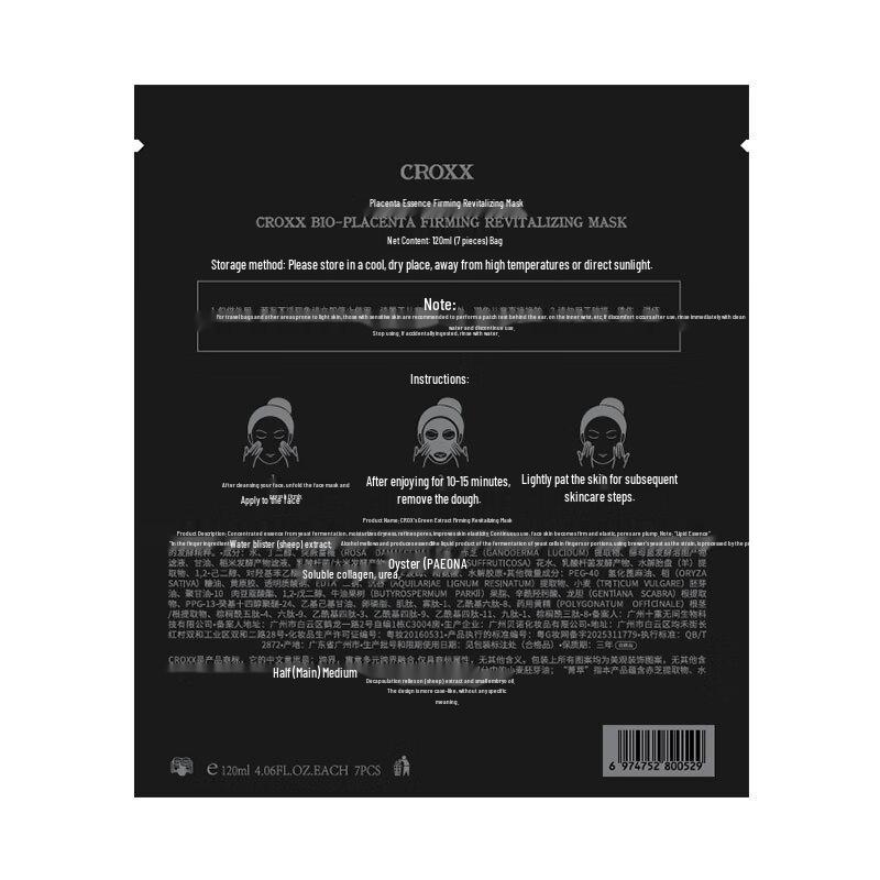CROXX Placenta Extract Firming & Revitalizing Sheet Mask