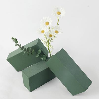 2/6 шт. Цветочные пенопластовые блоки для живых и искусственных цветов, 9" x 4" зеленая влажная и сухая цветочная пена для домашнего свадебного садового декора