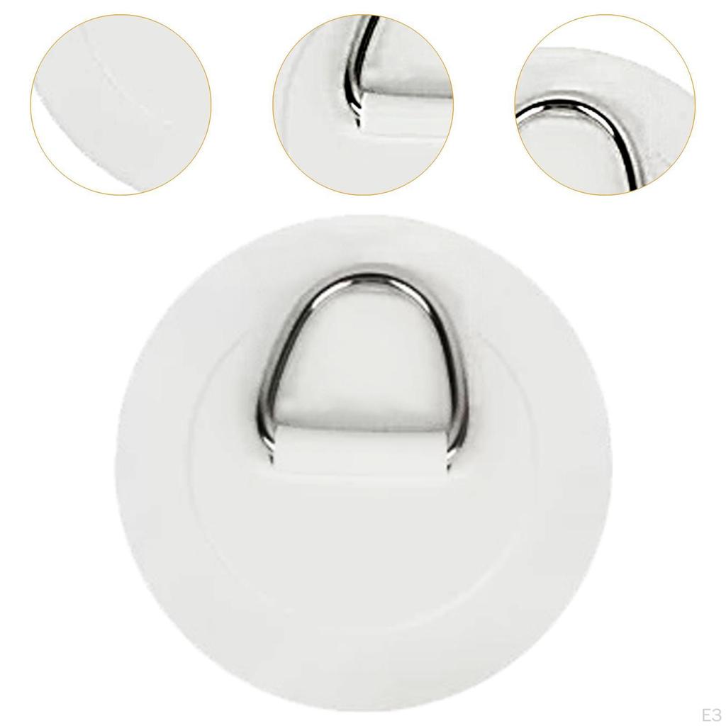 D-образное кольцо из нержавеющей стали для замены накладки на каноэ, лодку, ПВХ для гребли, рафтинга, черпака