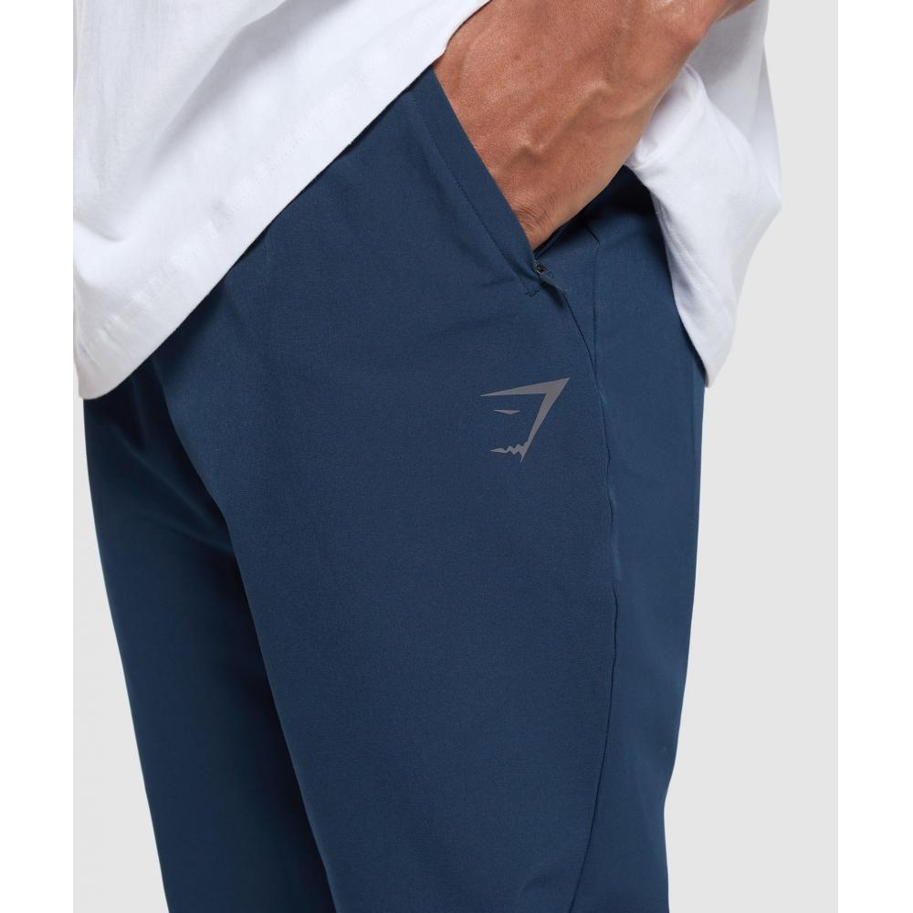 Gymshark Легкие тканые джоггеры темно-синие A5a4r Ub9p