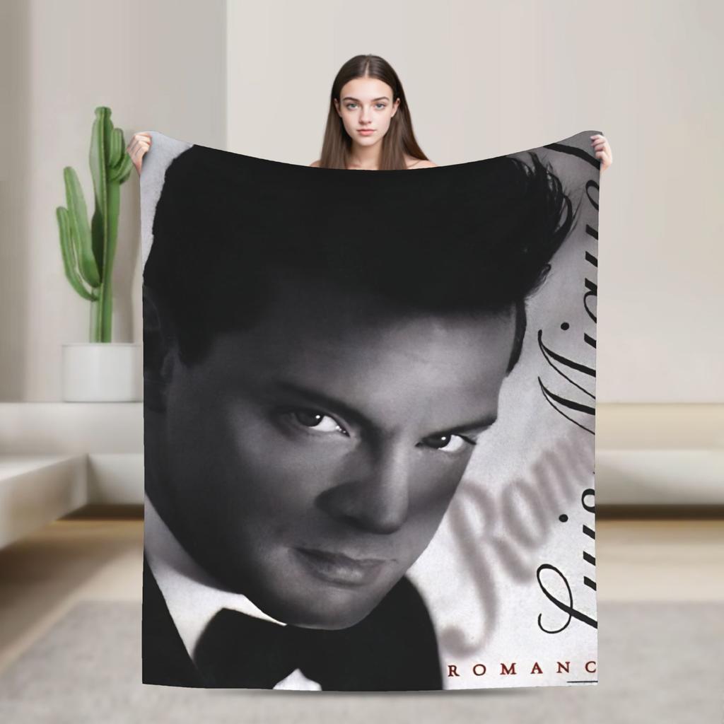 Luis Miguel Blanket Quality Warm Throw Blanket Winter Girls Boys Living Room Novelty Bedspread
