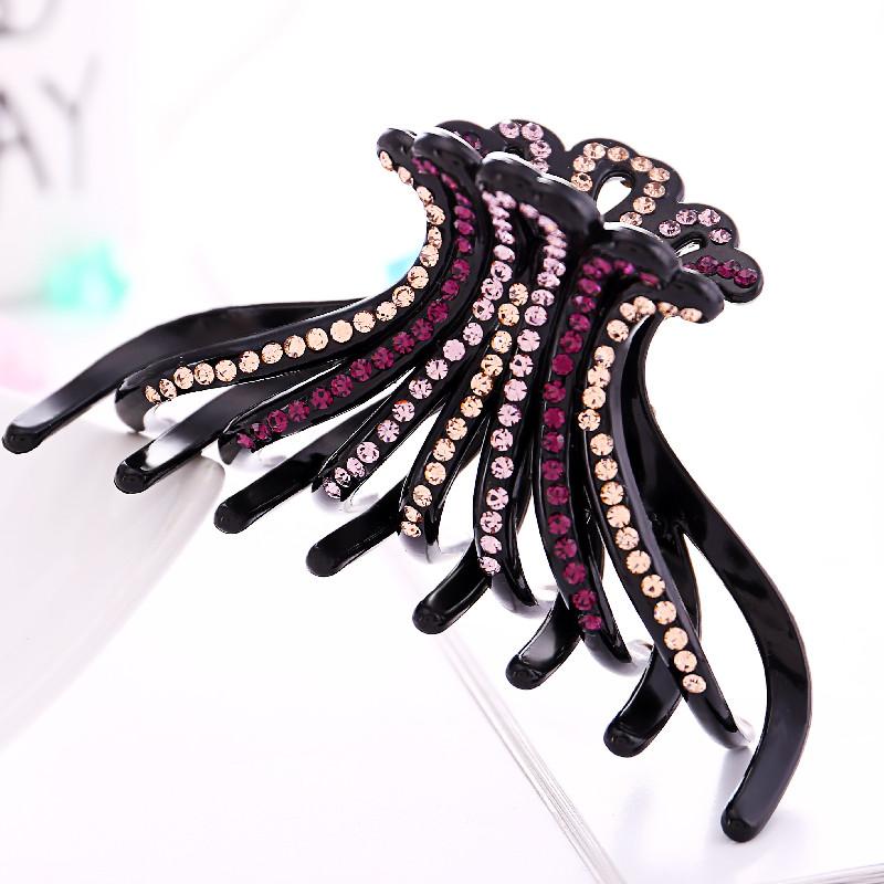 Rhinestone Large Hair Claws Fashion Hair Clip for Women and Girls Hair Accessories Hair Jewelry 11cm Long