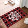 Diatom Mud Mat Christmas Entrance Absorbent Non-slip Foot Mat Household Entrance Door Mat
