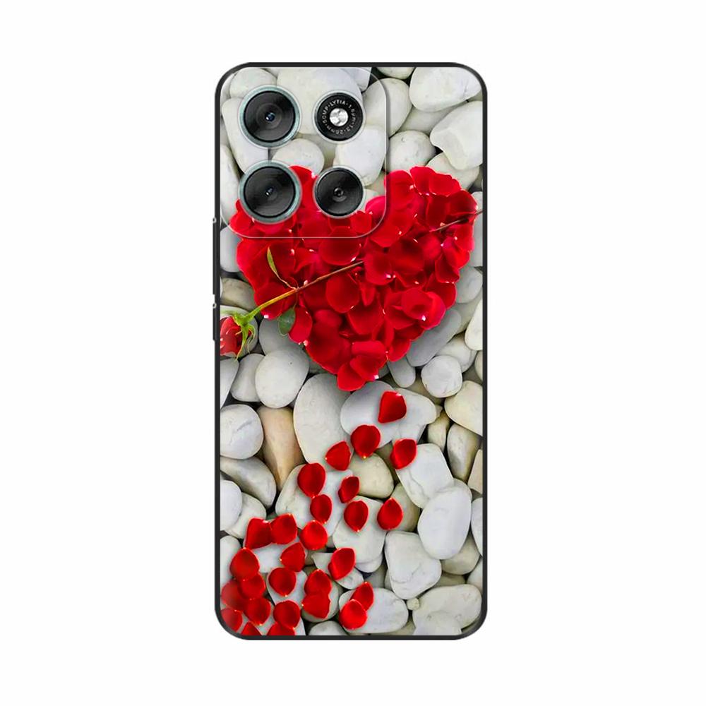 Для Motorola Moto G86 Power Чехол Мягкий ТПУ Силиконовая Задняя Крышка для Чехлов Телефона Moto G86 motoG86 Power Ударопрочные Корпуса Чехлы