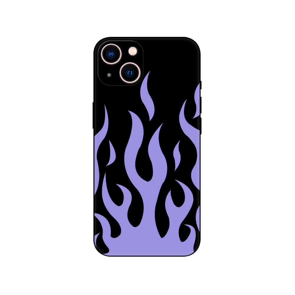 Чехол «Летнее пламя» для iPhone: Совместим с iPhone 14/13/12/11 Pro Max Mini.