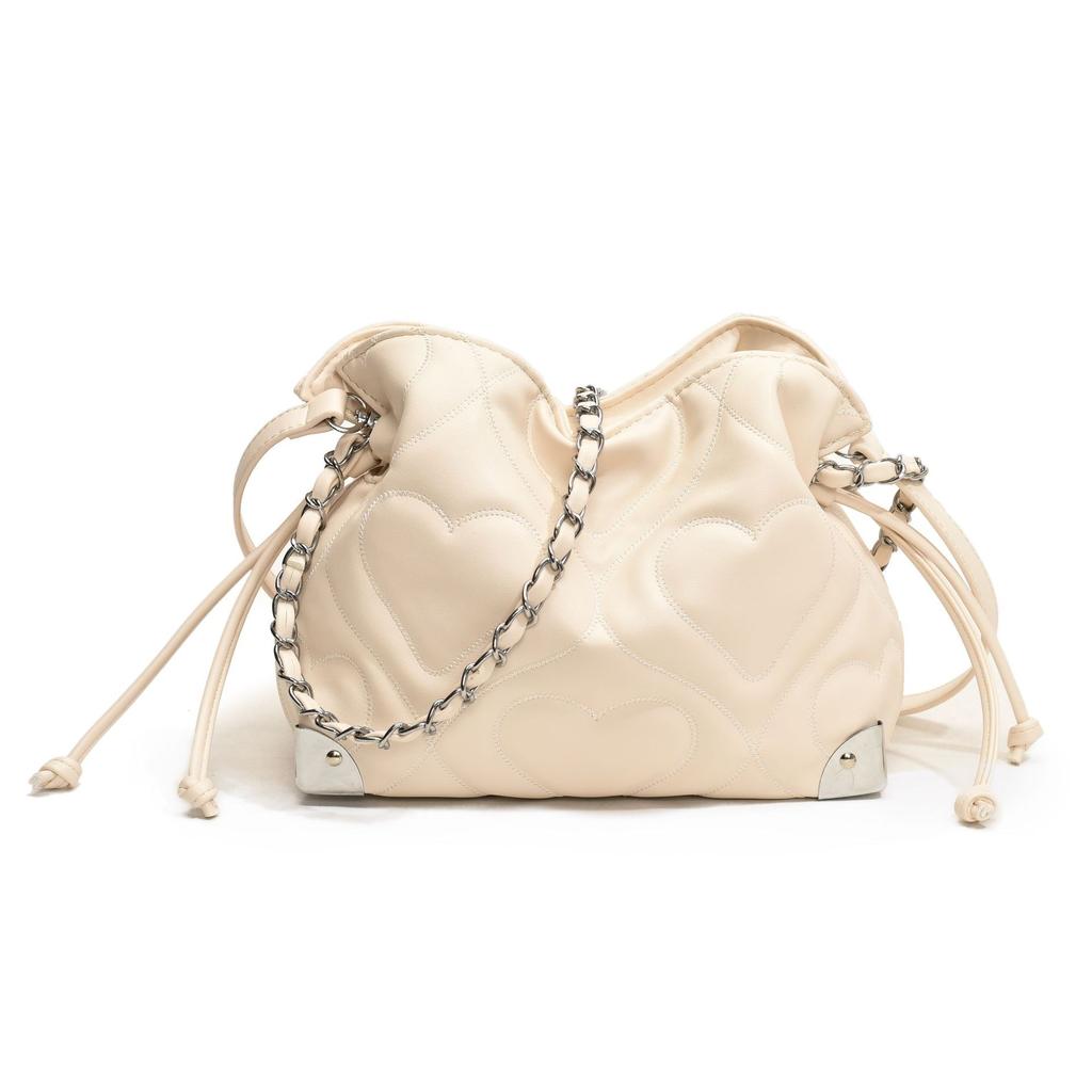 Модная сумка-ведро на осень и зиму, ретро-ромб, простой и нишевый выбор.