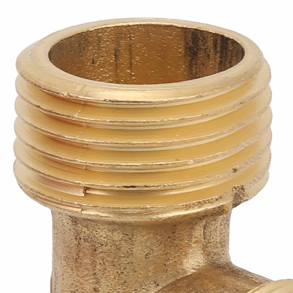 1100W 90 Degree Elbow Brass 1‑Way Check Valve Accessories Fittings