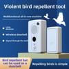 Ультразвуковой беспроводной отпугиватель птиц для дома и балкона