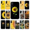 Чехол для телефона с красивым желтым цветком подсолнуха для vivo Y31 Y30 Y33S Y11S Y12S Y17 Y20 Y21S Y1S Y53S Y15 Y19 Y91C V23, чехол