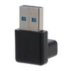 Новый 90-градусный адаптер-разъем USB 3.0 A папа-мама под прямым углом USB-штекер для ноутбука/ПК