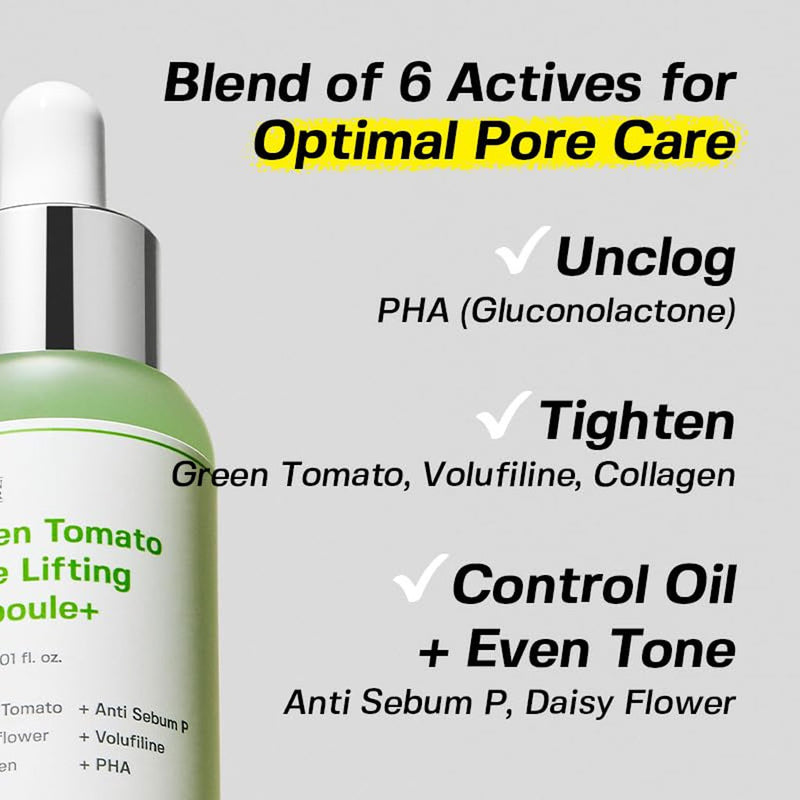 SUNGBOON EDITOR Green Tomato Pore Lifting Ampoule 30ml