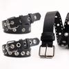 New Fashion Hollow Belt for Women Versatile Jeans Belt Trendy Hip-hop Style Male and Female Gay Belt