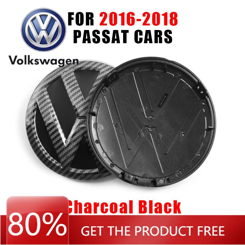For VOLKSWAGEN VW 1Pcs 135mm 113mm 3GO 853 601B Car Logo Front Bonnet Hood Rear Tail Trunk Emblem Accessories For Volkswagen Pas