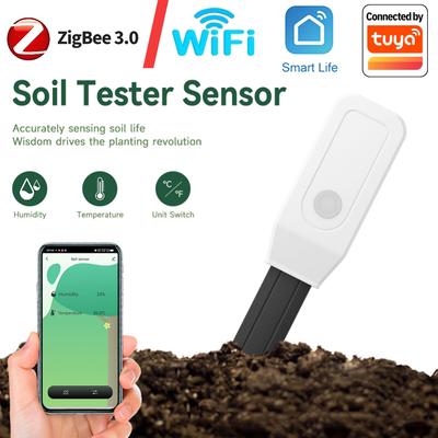Zigbee 3.0/WIFI Tuya Умный тестер почвы измеритель температуры и влажности термогигрометр автоматизация сада детектор полива