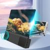 3D Screen Amplifiers Mobile Phone Magnifier With Enlarged Speaker Video Amplifier Stand Magnifying Folding Desk Audio Anti-Blue