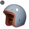 Vintage-Style 3/4 Motorcycle Helmet Men Women ABS Material DOT Certified Half With Visor