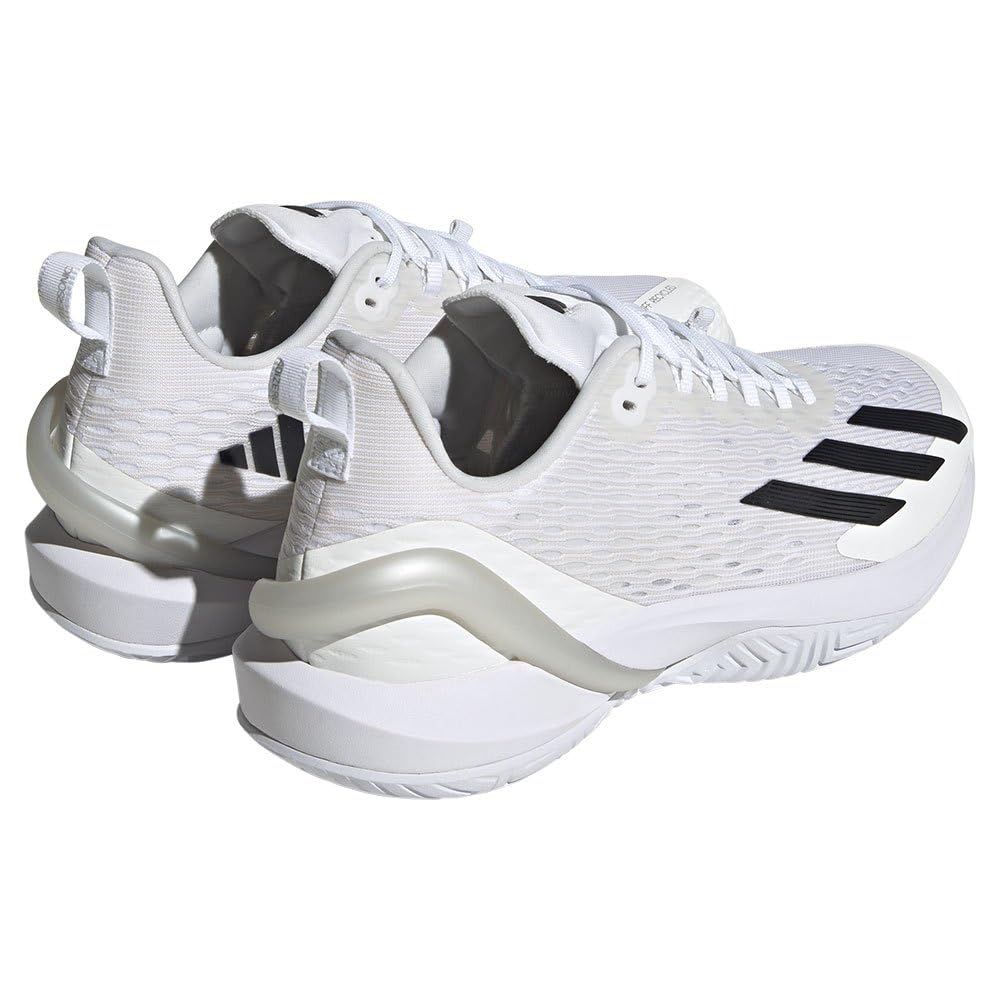 Теннисные туфли Adizero Cybersonic Tennis LPE49 Обувь Silver cm [Adidas] Белый/Core Black/Matte (ИГ9514) +26,5