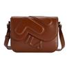 New PU Tofu Bag, Shoulder Bag, Crossbody Bag Mini Women's Woody Brown Umber F13W519171FBN