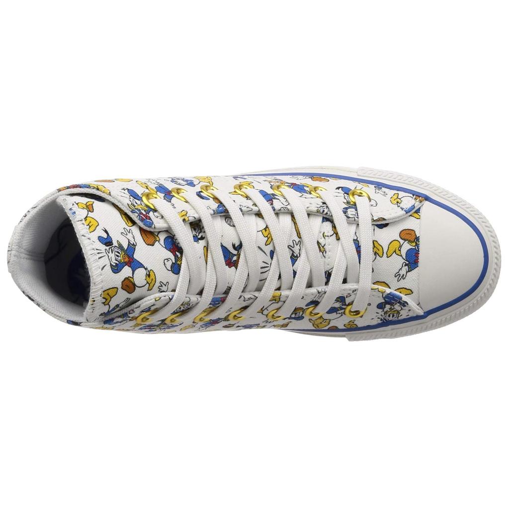 Converse All Star 100 Donald Duck Pt Hi Canvas Shoes Unisex Sneakers White Blue 1CL393