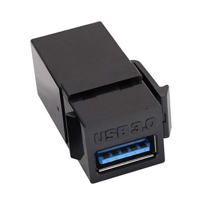 Вставки типа Keystone USB 3.0 для подключения оборудования с USB-портом, гнездовая вставка-переходник, защелкивающийся разъем, гнездо-адаптерный порт