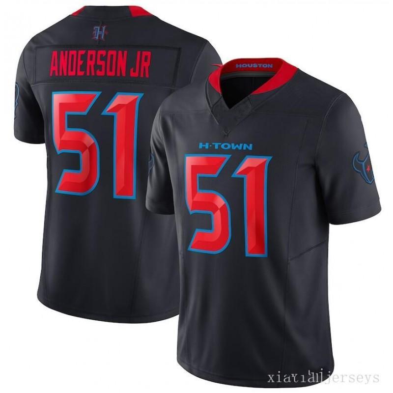 Mens Vintage Texans 7 Stroud Football Jersey Team Sports Training Game Shirt