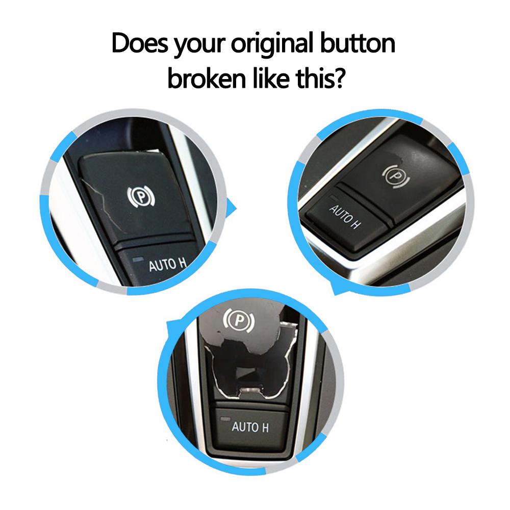 Автомобильный ручной тормоз, электронный переключатель парковки, кнопка H, замена крышки для BMW X5 X6 E70 E71 E72 2007-2013