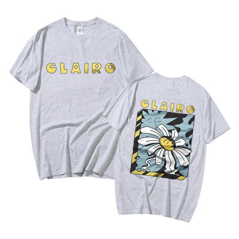 Футболка Clairo Summer Tour, потрясающая футболка с принтом Clairo на слинге, футболки Clairo Immunity, унисекс, женские модные повседневные футболки с коротким рукавом