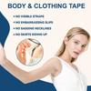 Double Sided Tape for Womens Fashion Clothing And Body 1 Pack 80 Strips Strong And Clear Tape for All Skin Tones