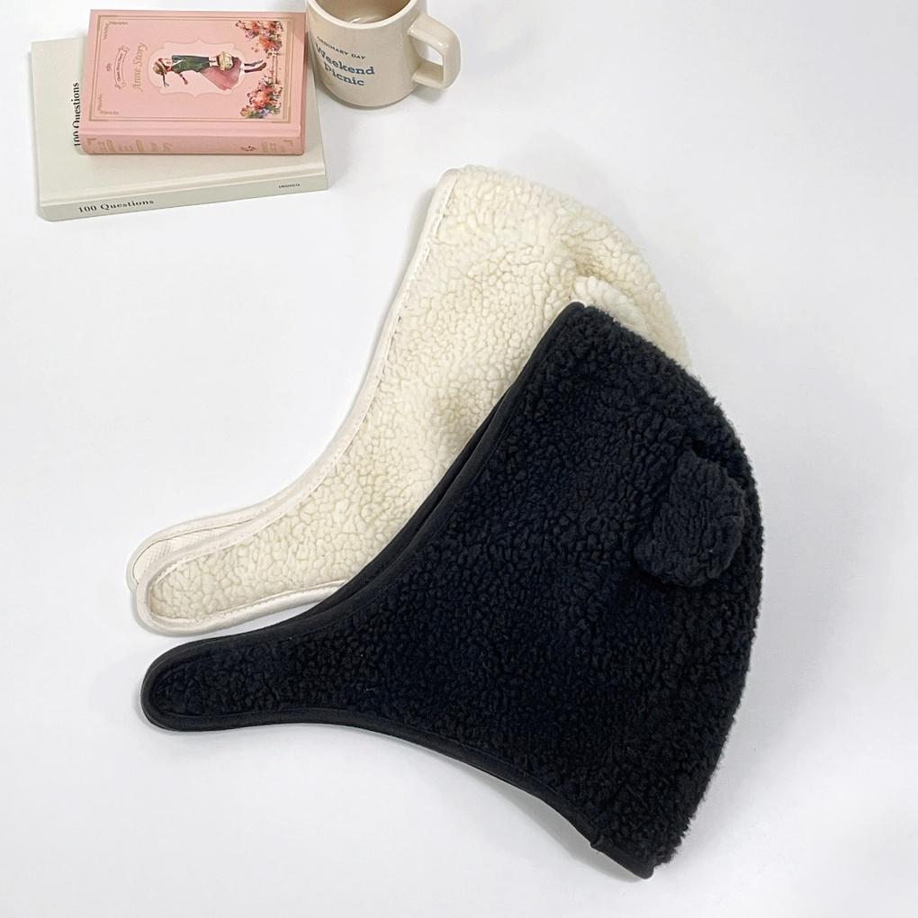 Женская и мужская повседневная шапка-балаклава с плюшевым мишкой