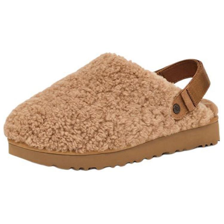UGG Женские очень пушистые тапочки 1167311-CHE