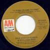 7inch Record KRIS KRISTOFFERSON & RITA COOLIDGE - A Song I'd Like To Sing AM1475S A&M 1973 Canada Pop Used