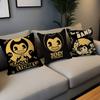 B-Bendy and the I-Ink M-Machine Pillow Cushion Cover Pillowcase Living Room Sofa Home Decor Customized