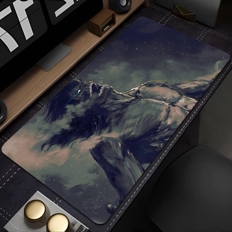 Mouse Pads Desk Mat Protector Gaming Mousepad Office Table Decor Keyboard Long Titan Eren Pad Computer Gamer Senior Mats