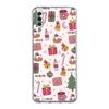 Phone Case For Samsung A56 A36 A26 A16 A14 A12 A22 A32 5G A34 A42 A52 A54 A50 A70 A40 A20E A20S A04S A06 Cover Cartoon Christmas