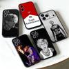 Чехол для телефона Singer MGK LOST A-AMERICANA для iPhone 17,16,15,14,13,12,11,Pro,Max,Plus,E,Air,Mini Защитная черная крышка