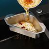 Triangle Shape Stainless Steel Sink Drain Basket Triangular Sink Filter Fruit Vegetable Drainer
