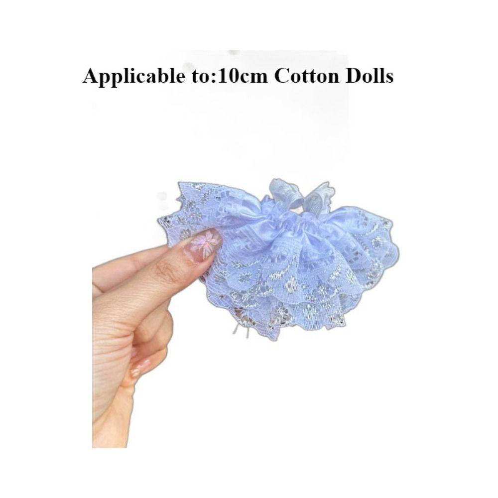 Милая кукла Прекрасная одежда Аксессуары Модные платья Юбка Платье принцессы Для 10-сантиметровой хлопковой куклы