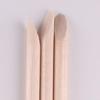 Orange Wood Nail Art Sticks: 100 Double-Ended Wooden Cuticle Pushers (7.5cm)